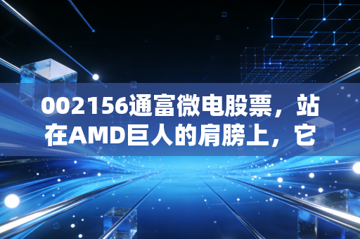 002156通富微电股票，站在AMD巨人的肩膀上，它是AI浪潮中真正的卖铲人吗？