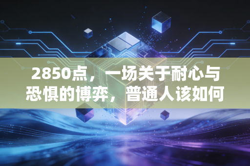 2850点，一场关于耐心与恐惧的博弈，普通人该如何守住自己的钱袋子？