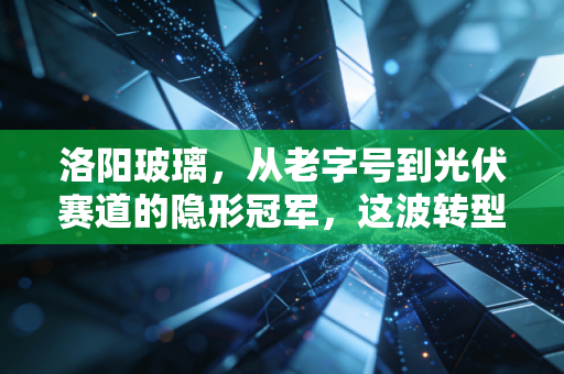 洛阳玻璃,从老字号到光伏赛道的隐形冠军,这波转型到底靠不靠谱?