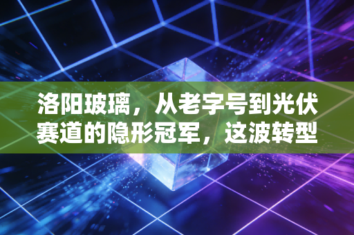 洛阳玻璃,从老字号到光伏赛道的隐形冠军,这波转型到底靠不靠谱?