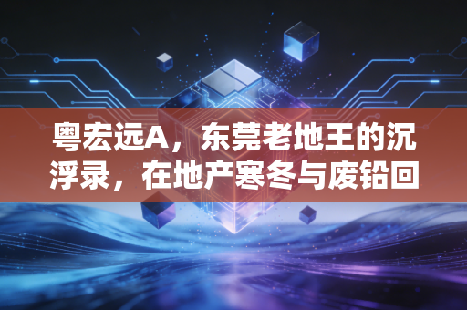 粤宏远A,东莞老地王的沉浮录,在地产寒冬与废铅回收间寻找新出路
