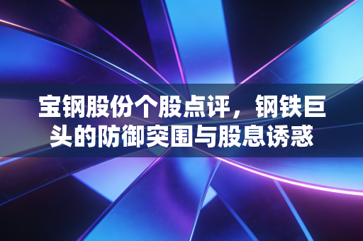 宝钢股份个股点评,钢铁巨头的防御突围与股息诱惑