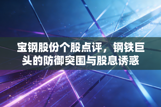 宝钢股份个股点评,钢铁巨头的防御突围与股息诱惑