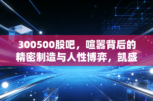 300500股吧，喧嚣背后的精密制造与人性博弈，凯盛精密能否穿越周期？