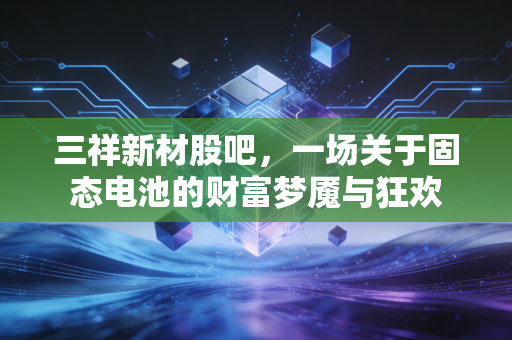 三祥新材股吧，一场关于固态电池的财富梦魇与狂欢