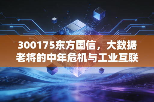 300175东方国信,大数据老将的中年危机与工业互联网的新生
