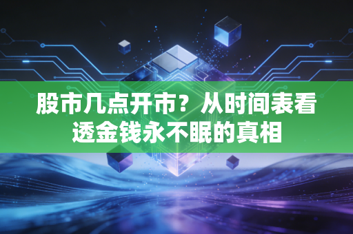 股市几点开市?从时间表看透金钱永不眠的真相