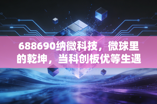 688690纳微科技,微球里的乾坤,当科创板优等生遇上资本寒冬