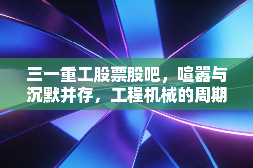 三一重工股票股吧,喧嚣与沉默并存,工程机械的周期轮回到底还要熬多久?