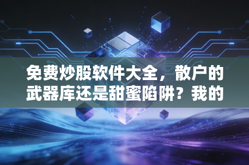 免费炒股软件大全,散户的武器库还是甜蜜陷阱?我的真实测评与血泪经验