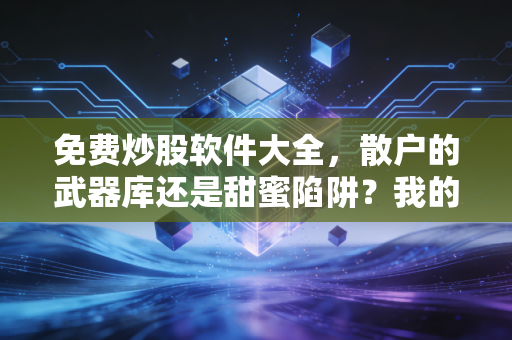 免费炒股软件大全,散户的武器库还是甜蜜陷阱?我的真实测评与血泪经验