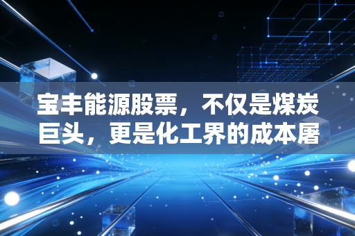 宝丰能源股票,不仅是煤炭巨头,更是化工界的成本屠夫,值得长期拥有吗?