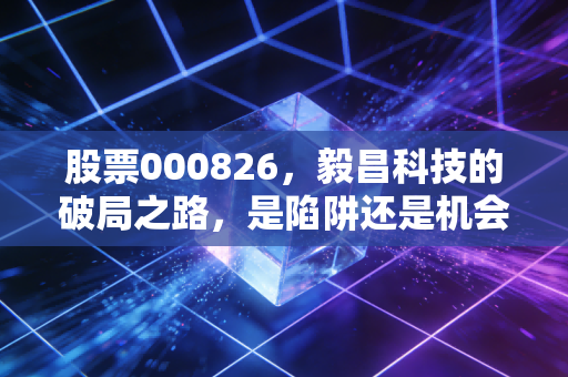 股票000826，毅昌科技的破局之路，是陷阱还是机会？——一位财经观察者的独白