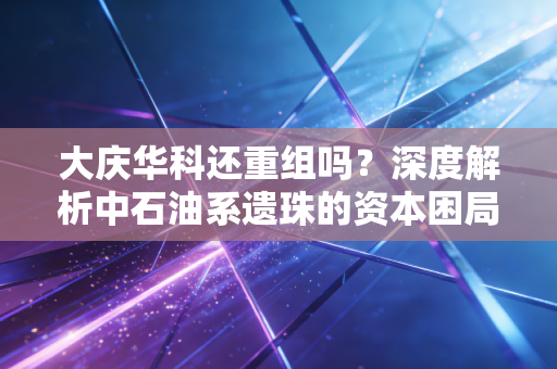 大庆华科还重组吗?深度解析中石油系遗珠的资本困局与散户突围之道