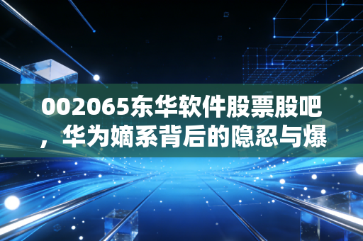 002065东华软件股票股吧，华为嫡系背后的隐忍与爆发，这只老牌科技股还能打吗？