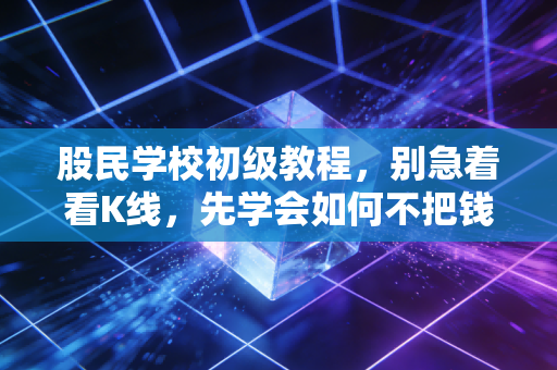 股民学校初级教程,别急着看K线,先学会如何不把钱亏光——给新手的肺腑之言
