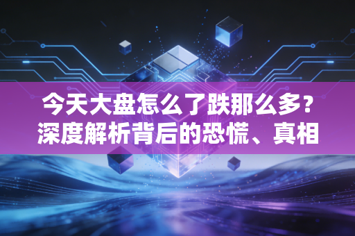 今天大盘怎么了跌那么多?深度解析背后的恐慌、真相与普通投资者的生存之道