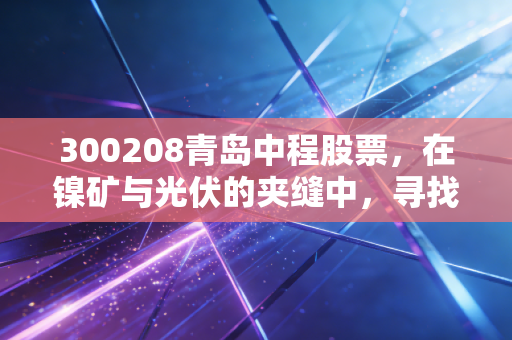 300208青岛中程股票，在镍矿与光伏的夹缝中，寻找属于普通投资者的淘金梦