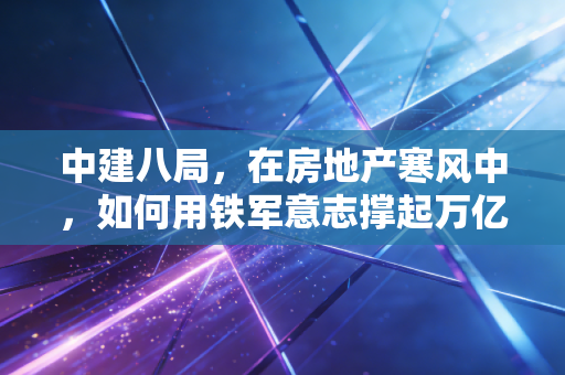 中建八局,在房地产寒风中,如何用铁军意志撑起万亿基建版图?