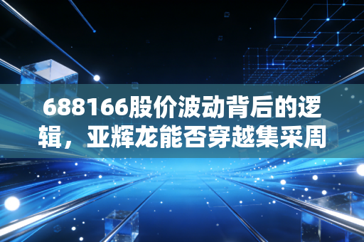 688166股价波动背后的逻辑，亚辉龙能否穿越集采周期，重塑IVD新格局？