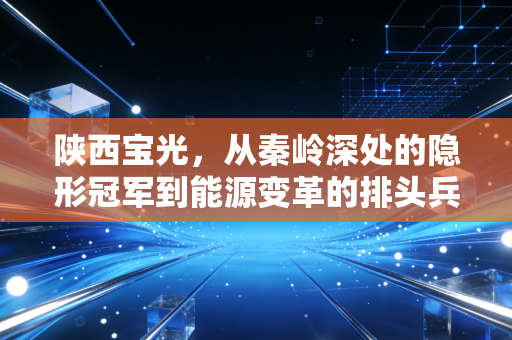 陕西宝光，从秦岭深处的隐形冠军到能源变革的排头兵，这只老牌国企到底做对了什么？