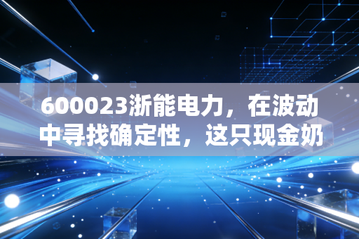 600023浙能电力,在波动中寻找确定性,这只现金奶牛还香吗?