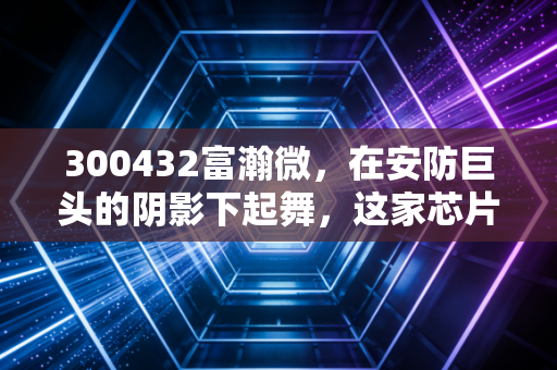 300432富瀚微，在安防巨头的阴影下起舞，这家芯片公司到底值不值得托付？