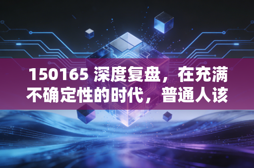 150165 深度复盘，在充满不确定性的时代，普通人该如何安放自己的财富与焦虑？