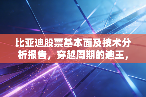 比亚迪股票基本面及技术分析报告,穿越周期的迪王,是黄金坑还是空中楼阁?