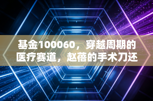 基金100060,穿越周期的医疗赛道,赵蓓的手术刀还能精准吗?深度解析工银瑞信前沿医疗