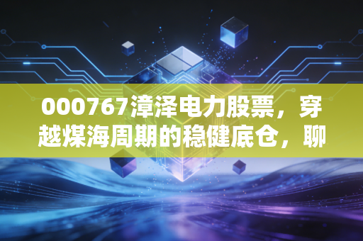 000767漳泽电力股票,穿越煤海周期的稳健底仓,聊聊我对这只老牌劲旅的真实看法