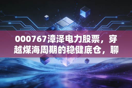 000767漳泽电力股票,穿越煤海周期的稳健底仓,聊聊我对这只老牌劲旅的真实看法