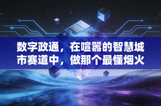 数字政通,在喧嚣的智慧城市赛道中,做那个最懂烟火气的实干家