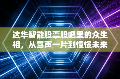 达华智能股票股吧里的众生相，从骂声一片到憧憬未来，我们该如何理性看待这只网红股？