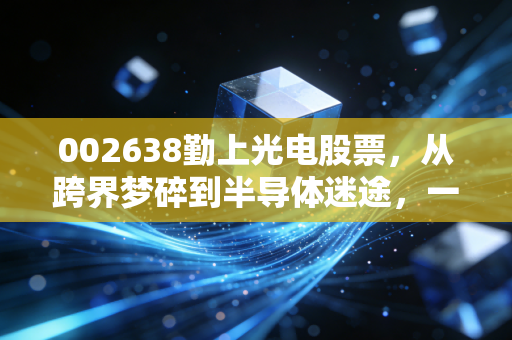 002638勤上光电股票,从跨界梦碎到半导体迷途,一场关于重生的豪赌