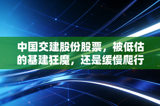 中国交建股份股票，被低估的基建狂魔，还是缓慢爬行的巨轮？深度剖析其投资价值