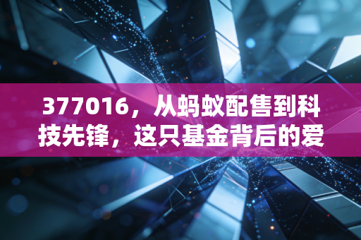 377016,从蚂蚁配售到科技先锋,这只基金背后的爱恨情仇与投资启示