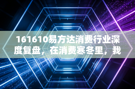 161610易方达消费行业深度复盘,在消费寒冬里,我们是否还要坚守核心资产?