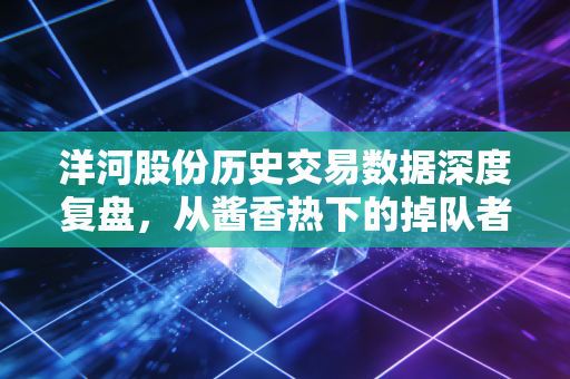 洋河股份历史交易数据深度复盘,从酱香热下的掉队者,到价值陷阱还是黄金坑?