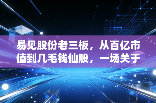 易见股份老三板,从百亿市值到几毛钱仙股,一场关于贪婪与救赎的残酷游戏