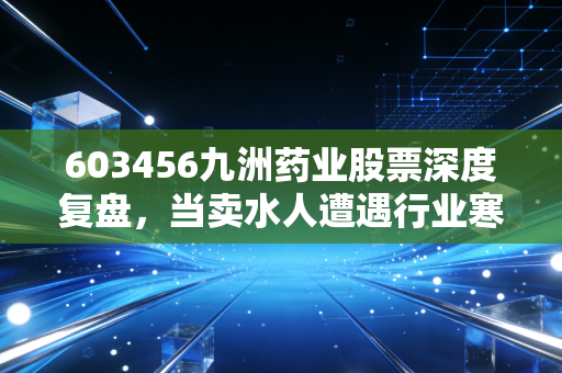 603456九洲药业股票深度复盘,当卖水人遭遇行业寒冬,我们该如何审视它的长期价值?