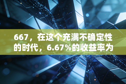 667,在这个充满不确定性的时代,6.67%的收益率为什么成了我们的心魔?