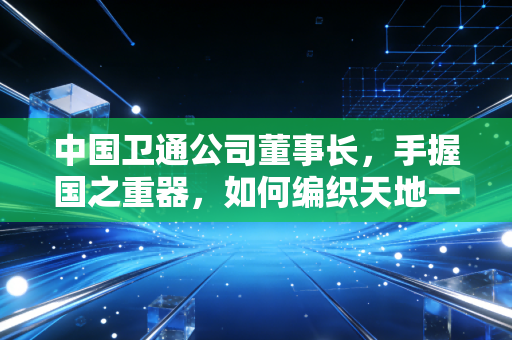 中国卫通公司董事长，手握国之重器，如何编织天地一体化的中国版星链梦？