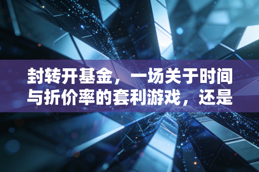 封转开基金,一场关于时间与折价率的套利游戏,还是韭菜的最后一站?