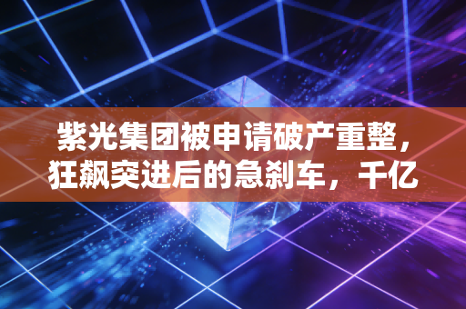 紫光集团被申请破产重整，狂飙突进后的急刹车，千亿芯片帝国的困局与重生之路