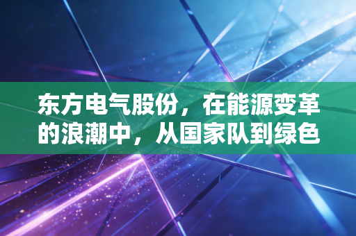 东方电气股份,在能源变革的浪潮中,从国家队到绿色引擎的硬核蜕变
