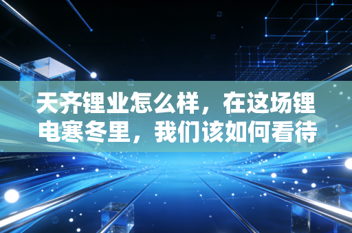 天齐锂业怎么样,在这场锂电寒冬里,我们该如何看待锂王的成色?