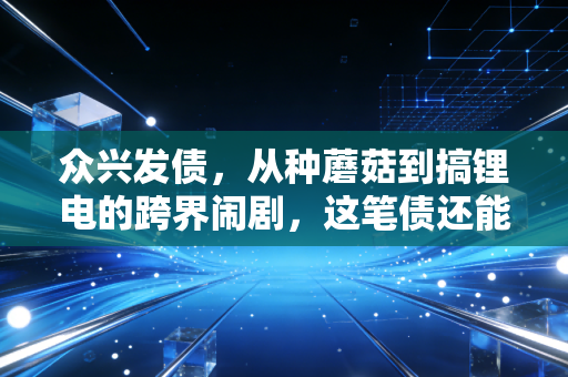 众兴发债,从种蘑菇到搞锂电的跨界闹剧,这笔债还能不能买?
