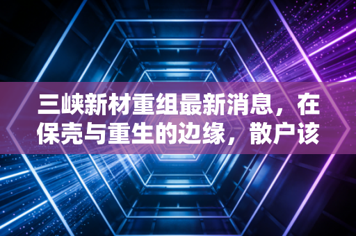 三峡新材重组最新消息,在保壳与重生的边缘,散户该如何抉择?