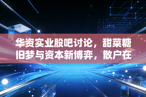 华资实业股吧讨论，甜菜糖旧梦与资本新博弈，散户在K线图下的爱恨情仇